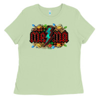 Matcha lightning bolt mama christmas Ladies Tee - Jasminsmagicworld