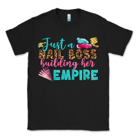 Black just a nail boss building her empire bbs Classic Tee - BundleAndBundleShop