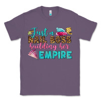 Lavender just a nail boss building her empire bbs Classic Tee - BundleAndBundleShop