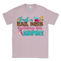 Lilac just a nail boss building her empire bbs Classic Tee - BundleAndBundleShop