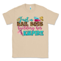 Mushroom just a nail boss building her empire bbs Classic Tee - BundleAndBundleShop