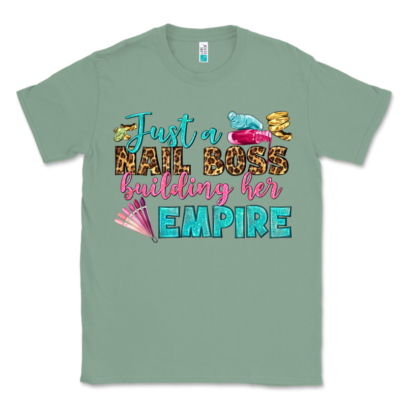 Just A Nail Boss Building Her Empire Bbs Classic Tee by BundleAndBundleShop | Teevron