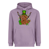 St. Patrick's Day Cow Heavyweight Hoodie | Teevron