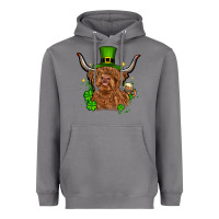Storm St. Patrick's Day cow Heavyweight Hoodie - OliviaCreatesArt