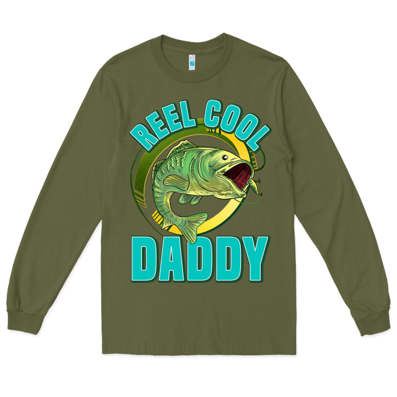 Reel Cool Daddy Long Sleeve Tee by Jasminsmagicworld | Teevron