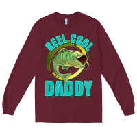 Burgundy reel cool daddy Long Sleeve Tee - Jasminsmagicworld