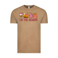 Vintage Coffee tis the season Vintage Tee - MaliasSmallBusiness