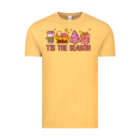 Vintage Mustard tis the season Vintage Tee - MaliasSmallBusiness
