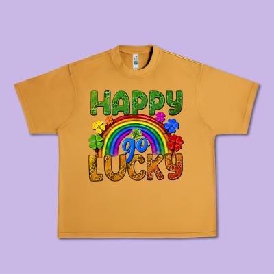 Western Happy Go Lucky Lgbtq+ Urban Heavy Tee Designed By Bundleandbundleshop