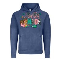 Vintage Denim birthday mode on Vintage Hoodie - MaliasSmallBusiness
