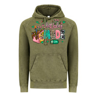 Vintage Olive birthday mode on Vintage Hoodie - MaliasSmallBusiness