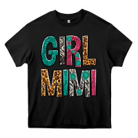 Black girl mimi Heavy Core Tee - NancyCooperArtShop