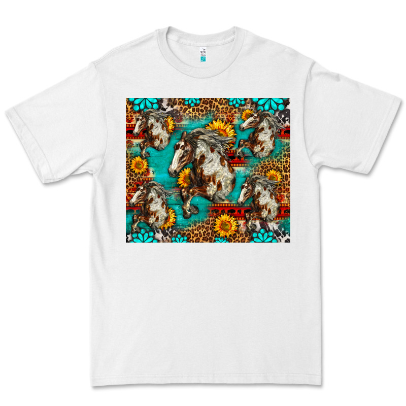 Mustang Horse Western Premium Tee by LillyAllenDesigns | Teevron