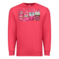 Cardinal breast cancer coffee cups Premium Sweatshirt - OliviaCreatesArt
