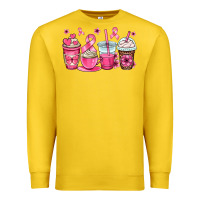 Lemon breast cancer coffee cups Premium Sweatshirt - OliviaCreatesArt