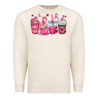 Sandshell breast cancer coffee cups Premium Sweatshirt - OliviaCreatesArt