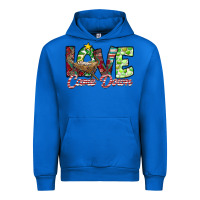Cobalt Love Came Down Urban Hoodie - CowhideDigitalArt