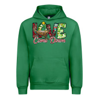 Emerald Love Came Down Urban Hoodie - CowhideDigitalArt