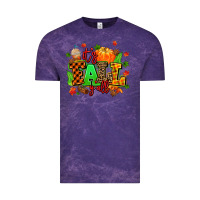 Cloud Purple its fall yall Vintage Tee - MaliasSmallBusiness