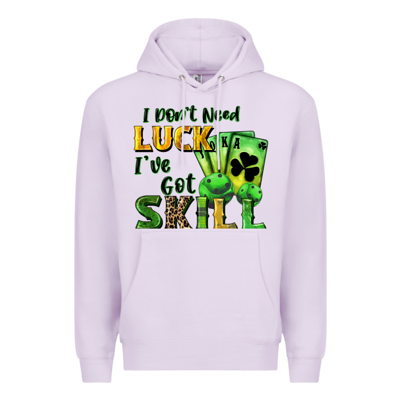 I Don't Need Luck I've Got Skill Premium Hoodie by CowGirlArtShop | Teevron