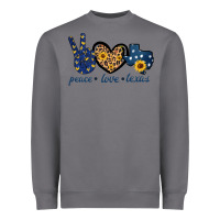 Storm Peace Love Texas Heavyweight Sweatshirt - Bettercallsaul