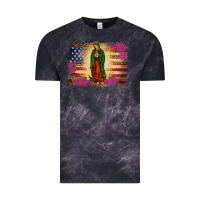Cloud Black america our lady of guadalupe Vintage Tee - JahusDesignShop