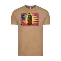Vintage Coffee america our lady of guadalupe Vintage Tee - JahusDesignShop