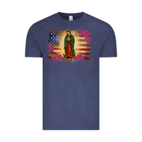 America Our Lady Of Guadalupe Vintage Tee | Teevron