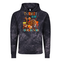 Cloud Black turkey and touchdowns Vintage Hoodie - MaliasSmallBusiness