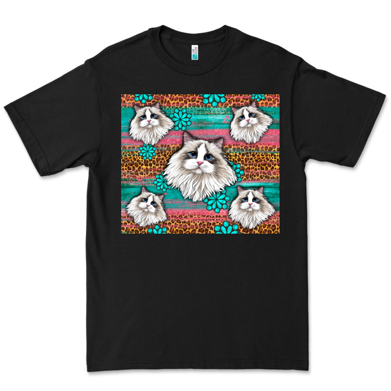 Western Ragdoll Cat Premium Tee by LillyAllenDesigns | Teevron