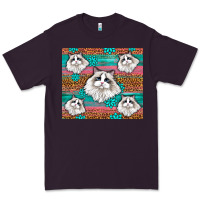 Plum Western Ragdoll Cat Premium Tee - LillyAllenDesigns