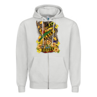 Dove Grey i am black history Zipper Hoodie - CowGirlArtShop