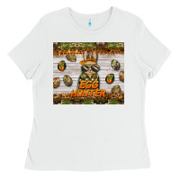 Easter Egg Hunter  Rabbit Ladies Tee | Teevron