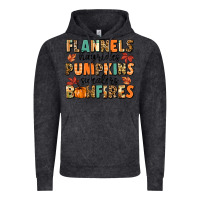 Vintage Black flannels hayrides pumpkinsbonfires Vintage Hoodie - MaliasSmallBusiness