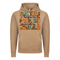 Vintage Coffee flannels hayrides pumpkinsbonfires Vintage Hoodie - MaliasSmallBusiness