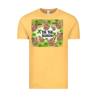 Vintage Mustard tis the season christmas tree cake Vintage Tee - MaliasSmallBusiness