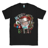 Black merry and bright Classic Tee - SublimationCraftShop