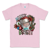 Bubblegum Pink merry and bright Classic Tee - SublimationCraftShop