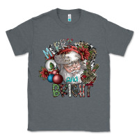 Charcoal Heather merry and bright Classic Tee - SublimationCraftShop