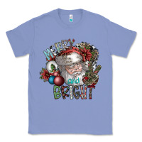 Colony Blue merry and bright Classic Tee - SublimationCraftShop