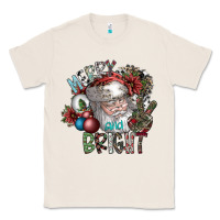 Natural merry and bright Classic Tee - SublimationCraftShop