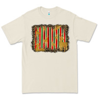 Bone christmas reindeers leopard background Premium Tee - BarkalooDesign