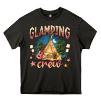 Asphalt glamping crew Heavy Core Tee - NancyCooperArtShop