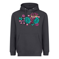 Smoke Xoxo Valentine's Day turquoise gemstone Heavyweight Hoodie - FaDigitalArtStudio