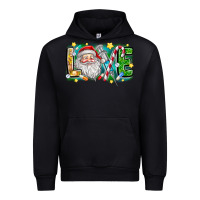 Black Love Santa Urban Hoodie - CowhideDigitalArt