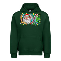 Forest Green Love Santa Urban Hoodie - CowhideDigitalArt