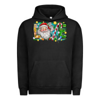 Pigment Black Love Santa Urban Hoodie - CowhideDigitalArt