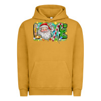 Pigment Peanut Butter Love Santa Urban Hoodie - CowhideDigitalArt