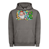 Pigment Tornado Love Santa Urban Hoodie - CowhideDigitalArt