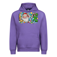 Tulip Love Santa Urban Hoodie - CowhideDigitalArt